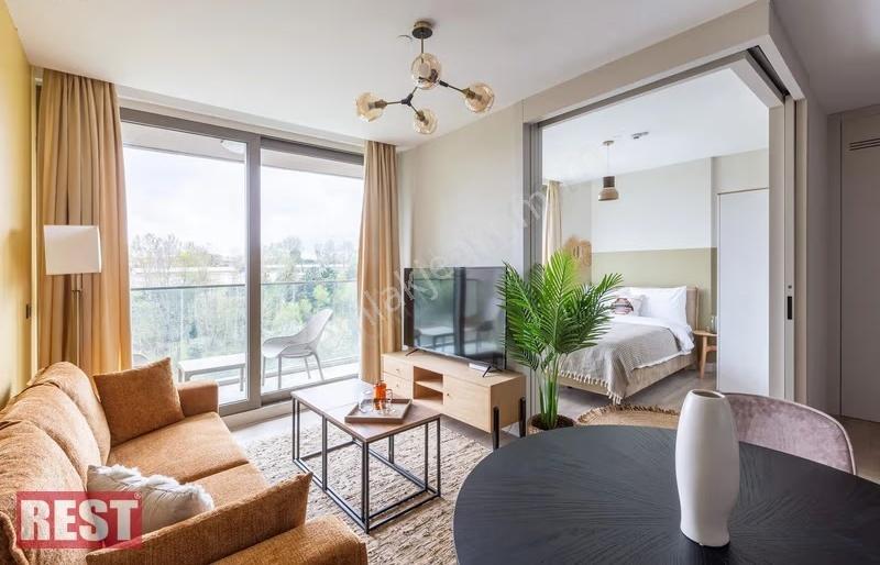 As Maslak Rezidans Da Balkonlu Sıfır Tasarım Eşyalı Kiralık