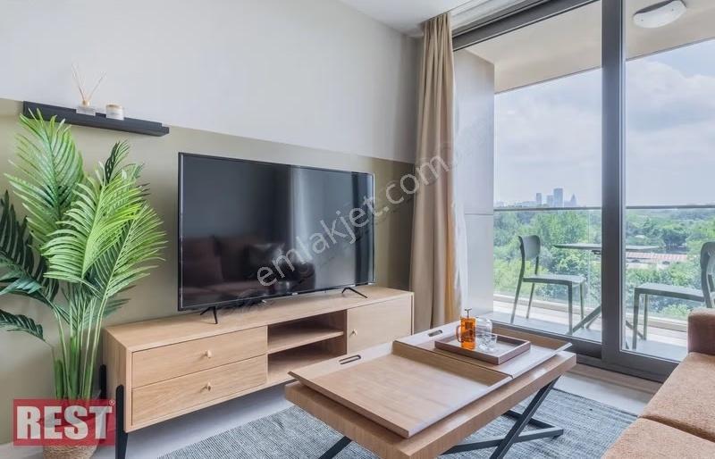 As Maslak Rezidans Da Balkonlu Sıfır Tasarım Eşyalı Kiralık - Görsel 2