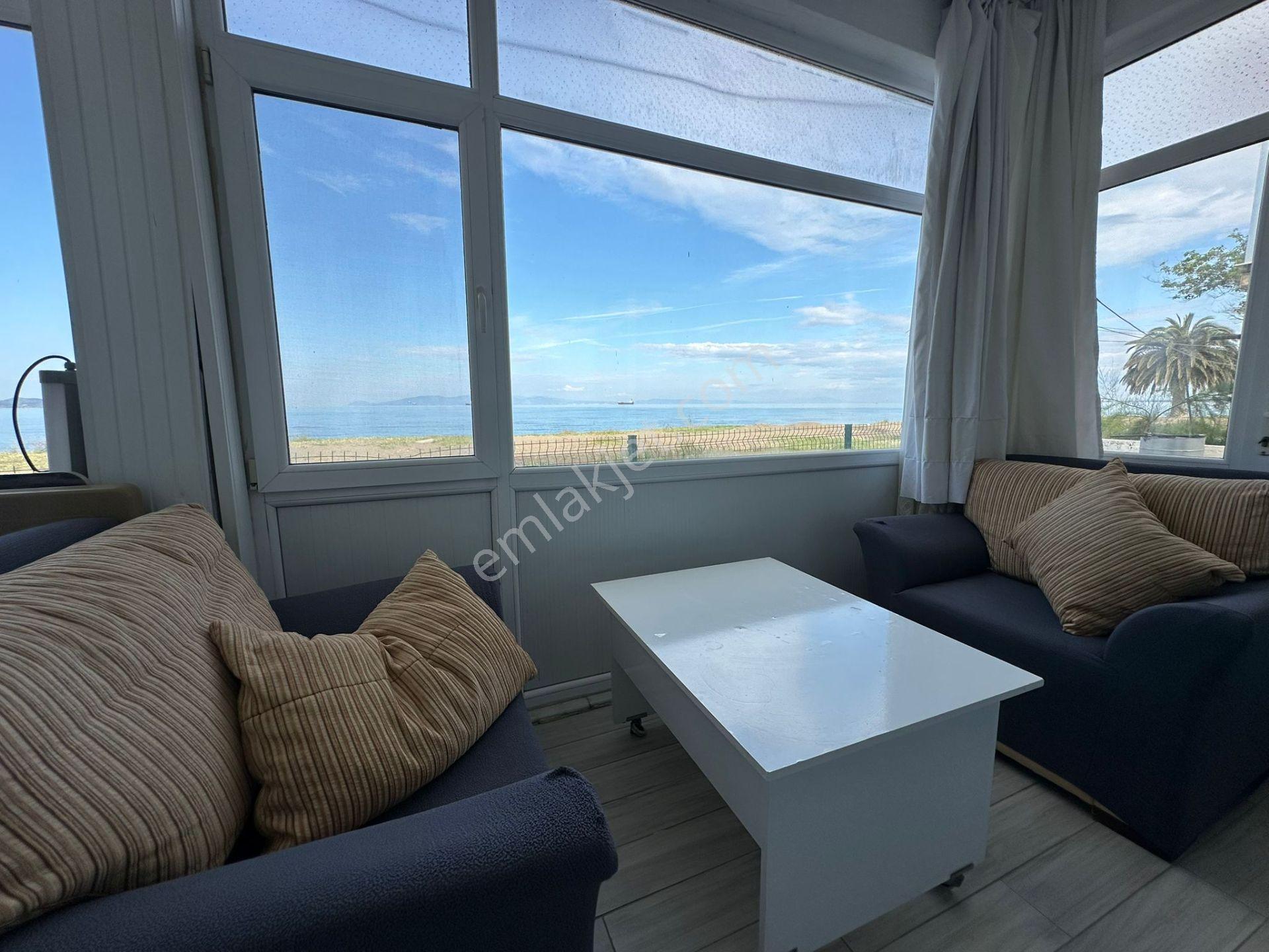 Denize Sıfır Eşyalı Bahçeden Sahile Direkt Erişimli 2+1 Kiralık - Görsel 10