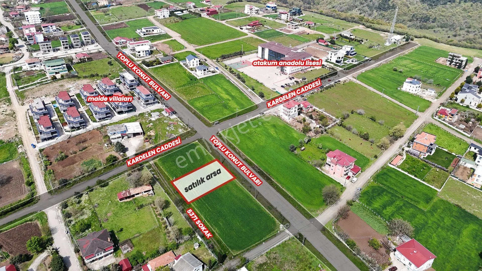 Aziz Işık Bulvarına Cephe 3 Kat Önü Arkası Yol - Görsel 4