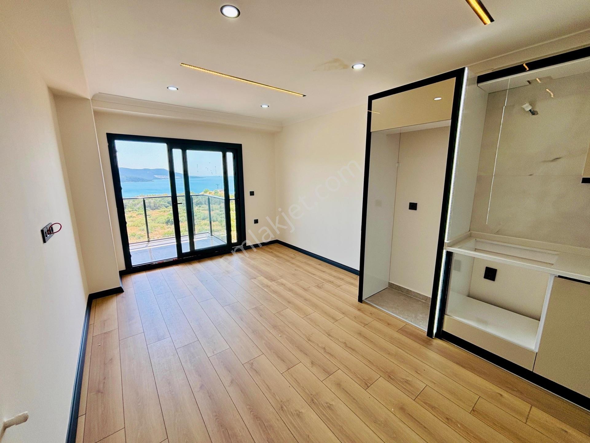 Didim Akbük'te Panoramik Deniz Manzaralı 1+1 Sıfır Daire - Görsel 18