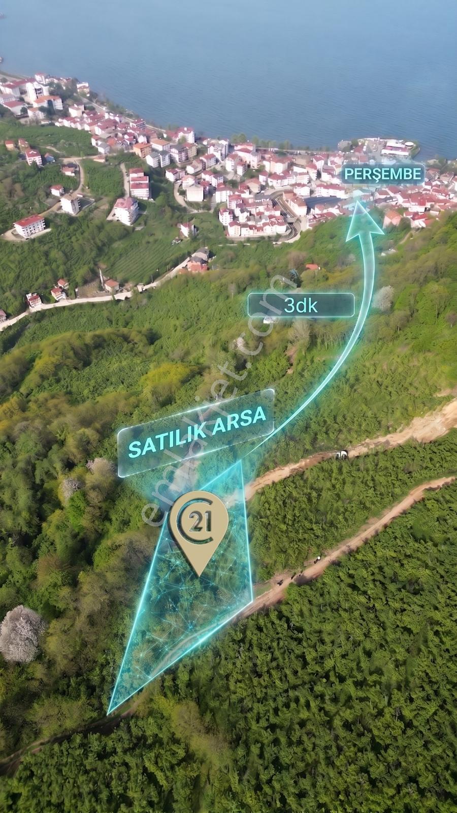 Century 21'den Perşembe Kordontepede Eşsiz Manzaralı Arsa!