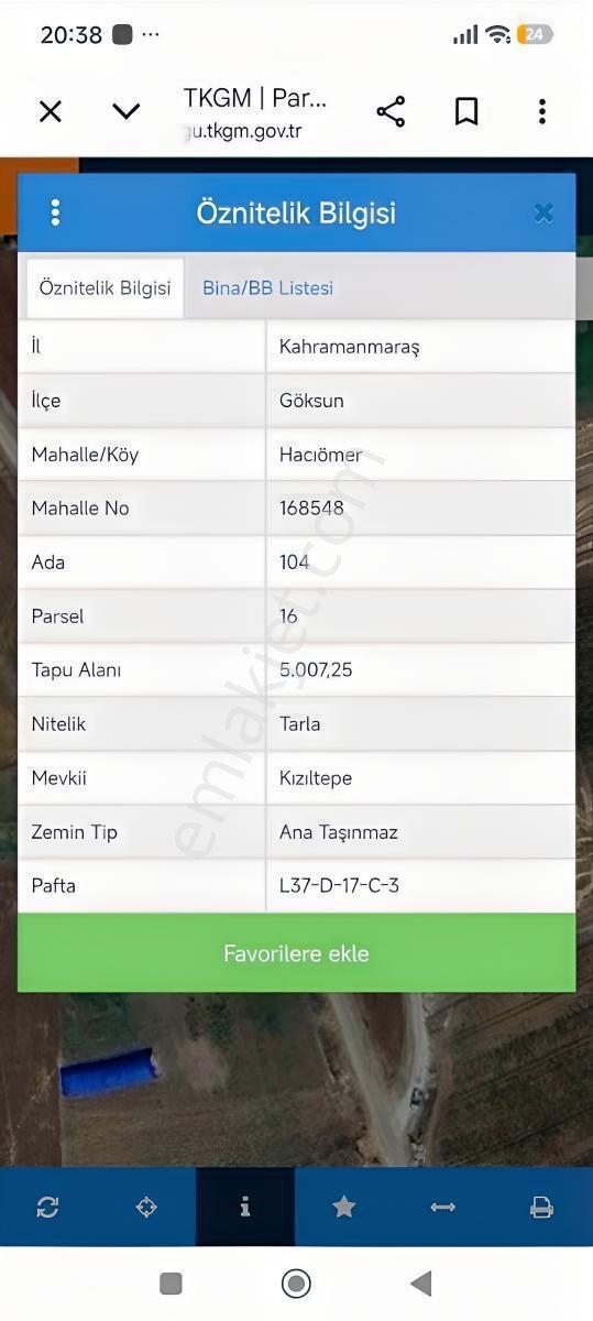 Tok Emlak'tan Hacıömer Mahallesinde Satılık Arsa - Görsel 6