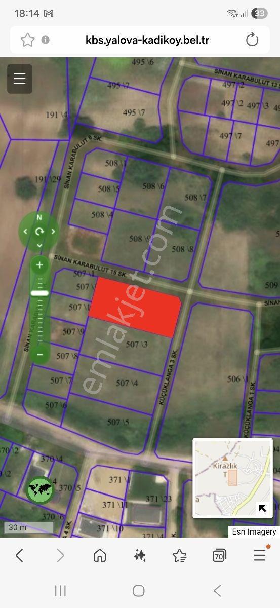 Yalova Kadıköyde 1332m2 Konut İmarlı Satılık Uygun Arsa!!! - Görsel 3