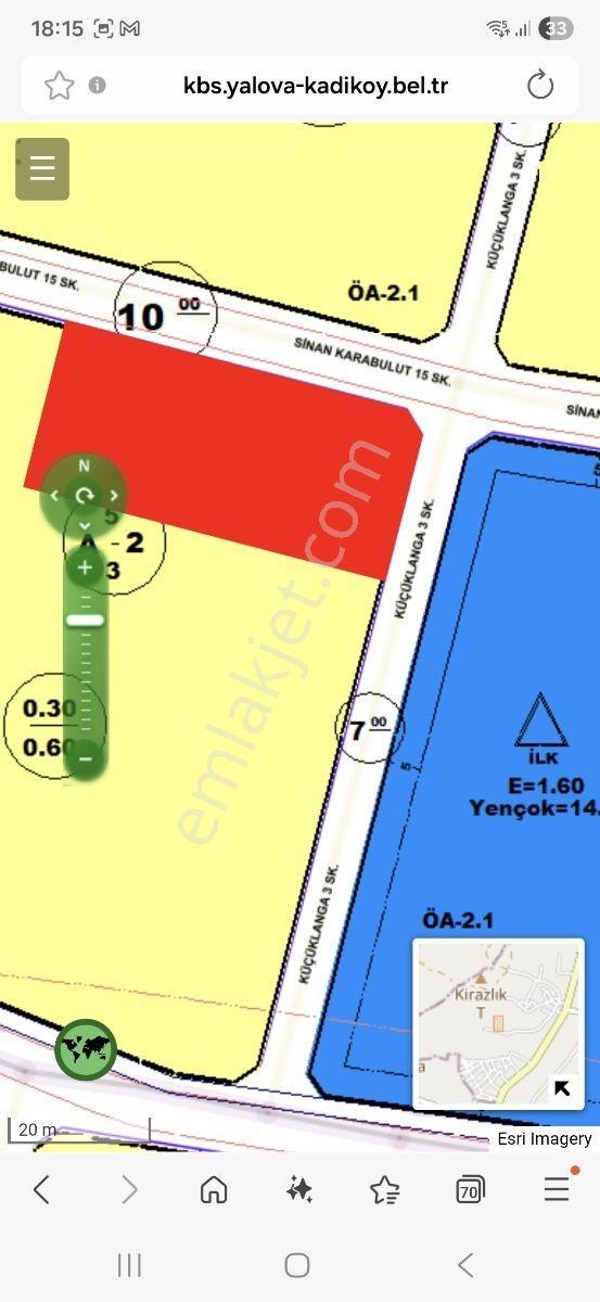 Yalova Kadıköyde 1332m2 Konut İmarlı Satılık Uygun Arsa!!! - Görsel 9