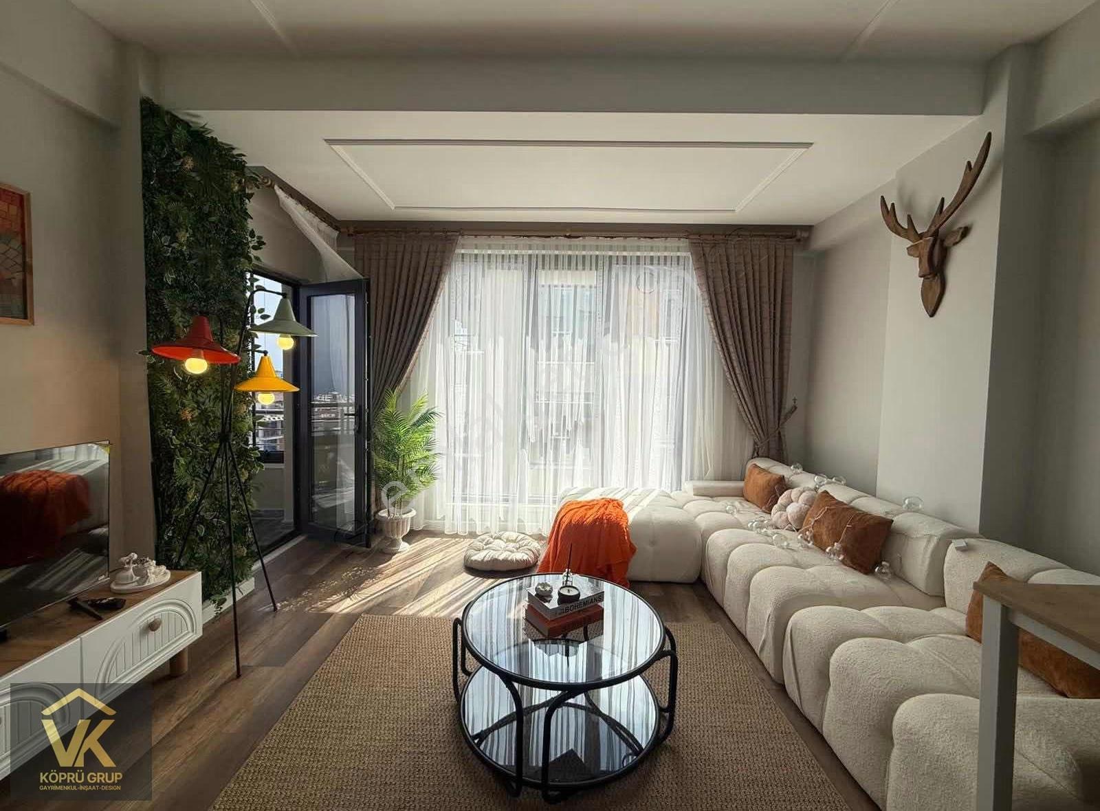 Vk Köprü Grup'tan Satılık Deniz Manzaralı Lüks Eşyalı 1+1 Daire - Görsel 12