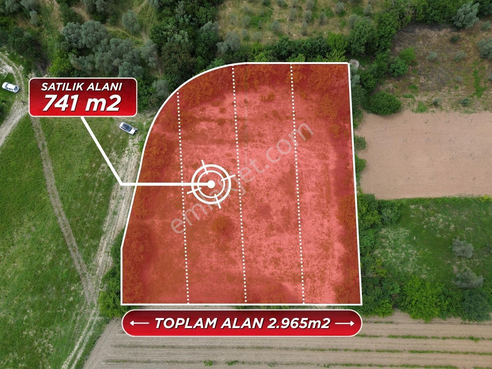 Kuşadası Kirazlı'da Kadastral Yola Cepheli741m2 Yatırımlık Tarla - Görsel 4