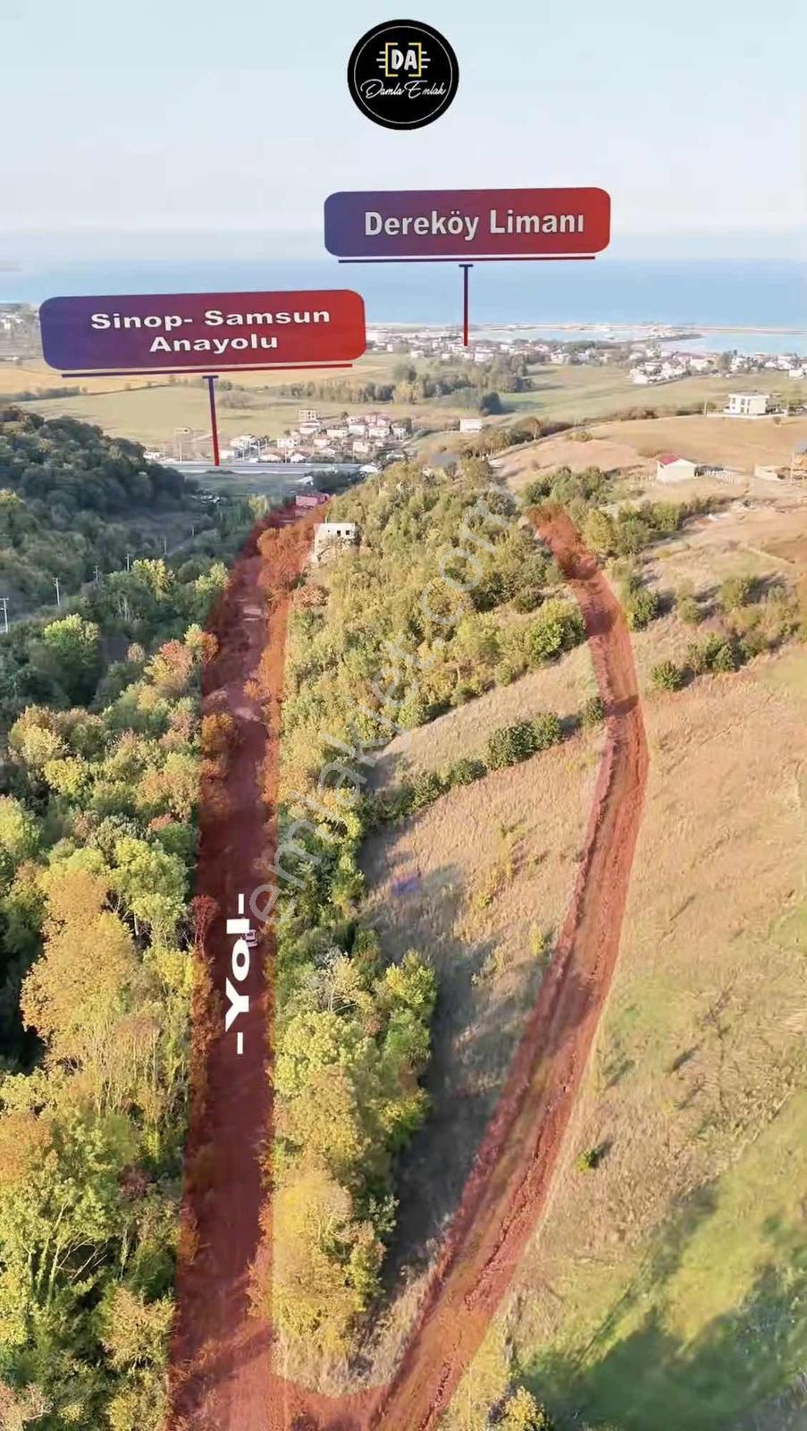 Dereköy Taşkelikte Deniz Manzaralı, İki Kat İmarlı Satılık Arsa - Görsel 13