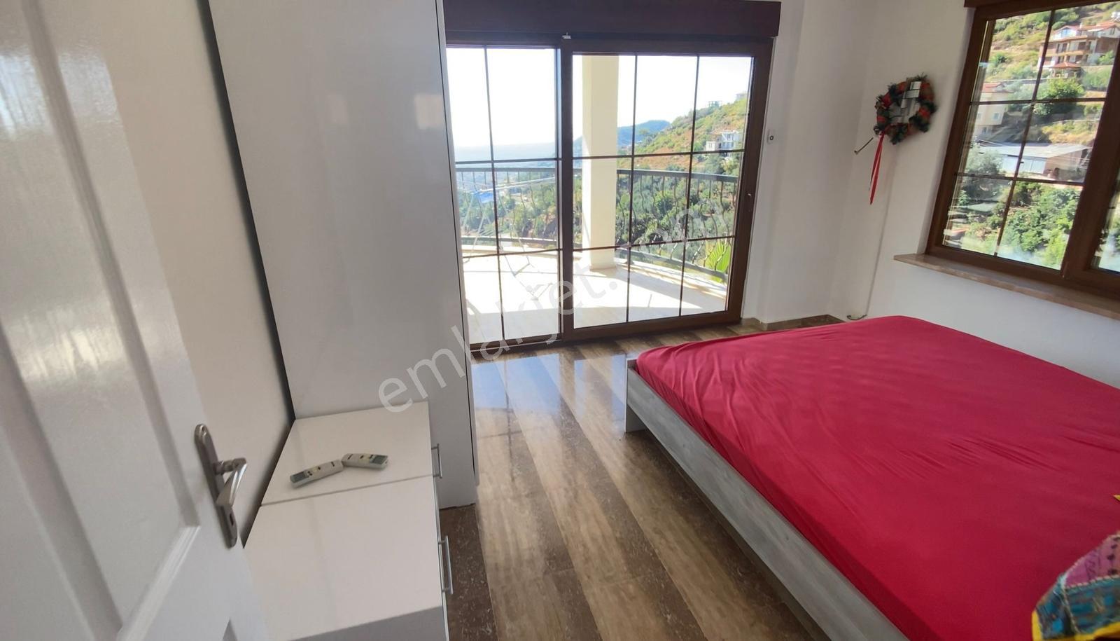 Alanya\tepe Kiralık 3+1 Lüx Müstakil Havuzlu - Görsel 13