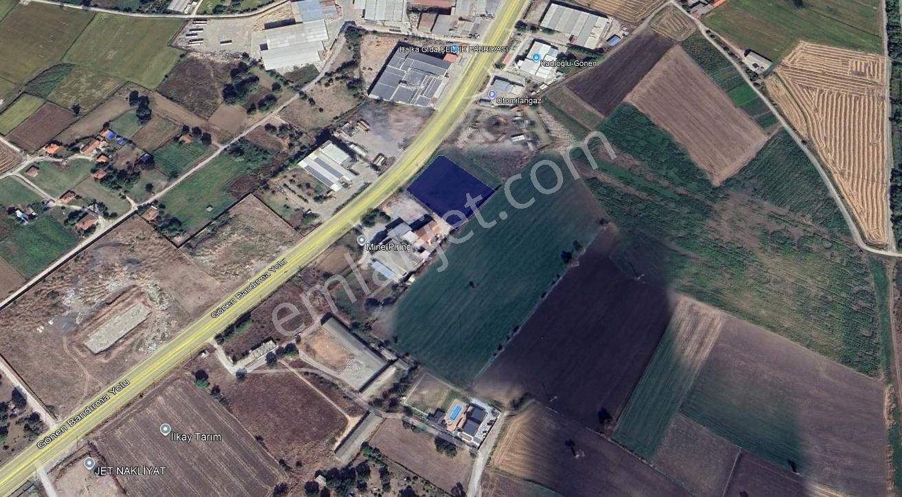 Cb King'den Gönen/kurtuluş Mahallesi 5222m² Satılık Ticari Arsa