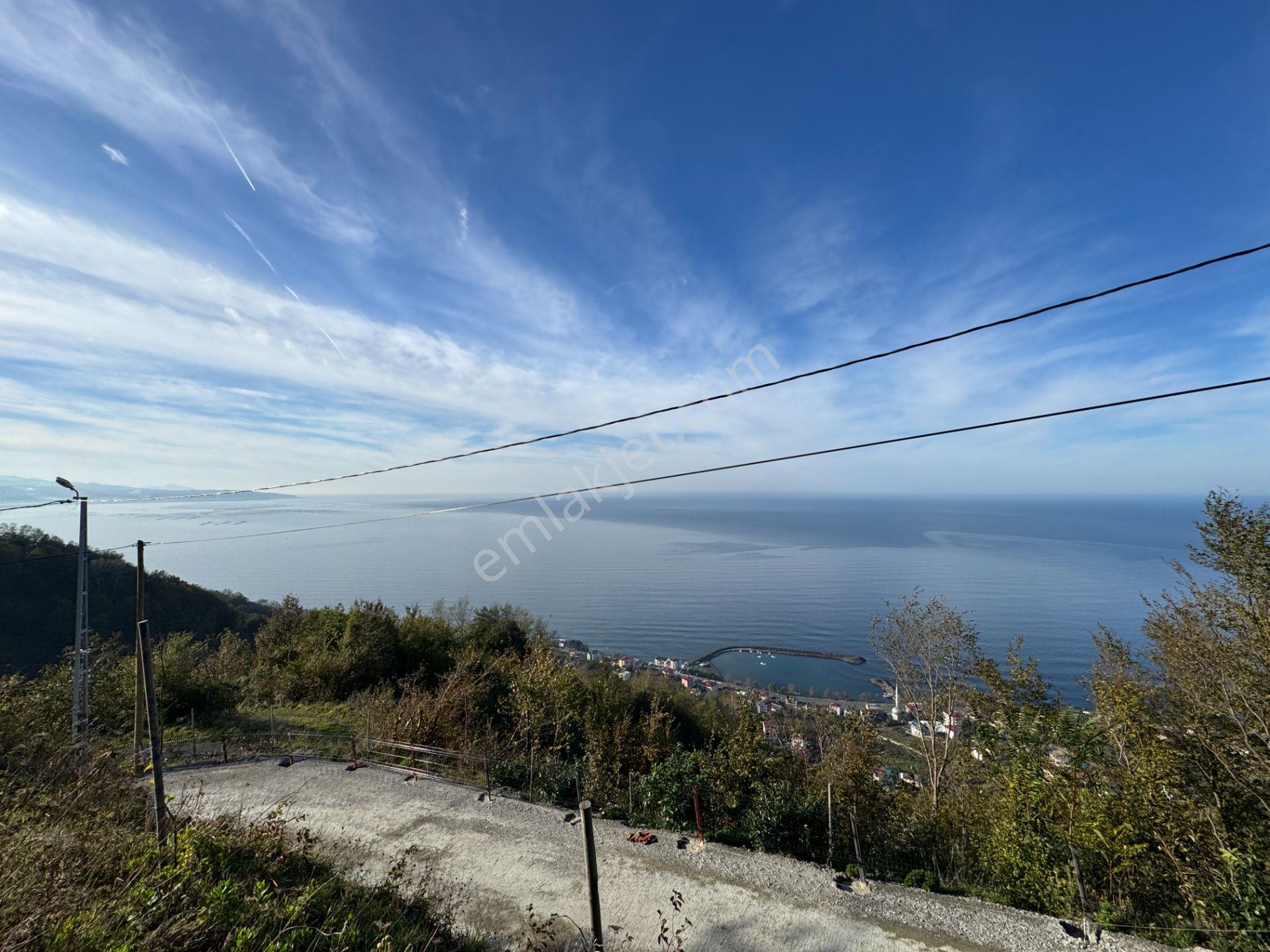 Trabzon Çarşıbaşı Kerem Deniz Manzaralı 4.919 M2 Satılık Arsa - Görsel 24