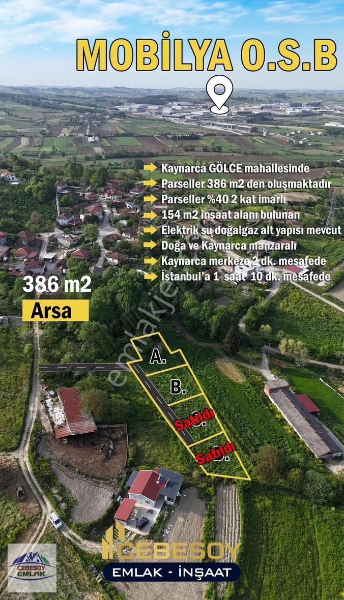 Gölce Mahallesinde Mobilya Osb Yakını Satılık İmarlı Hisse Arsa