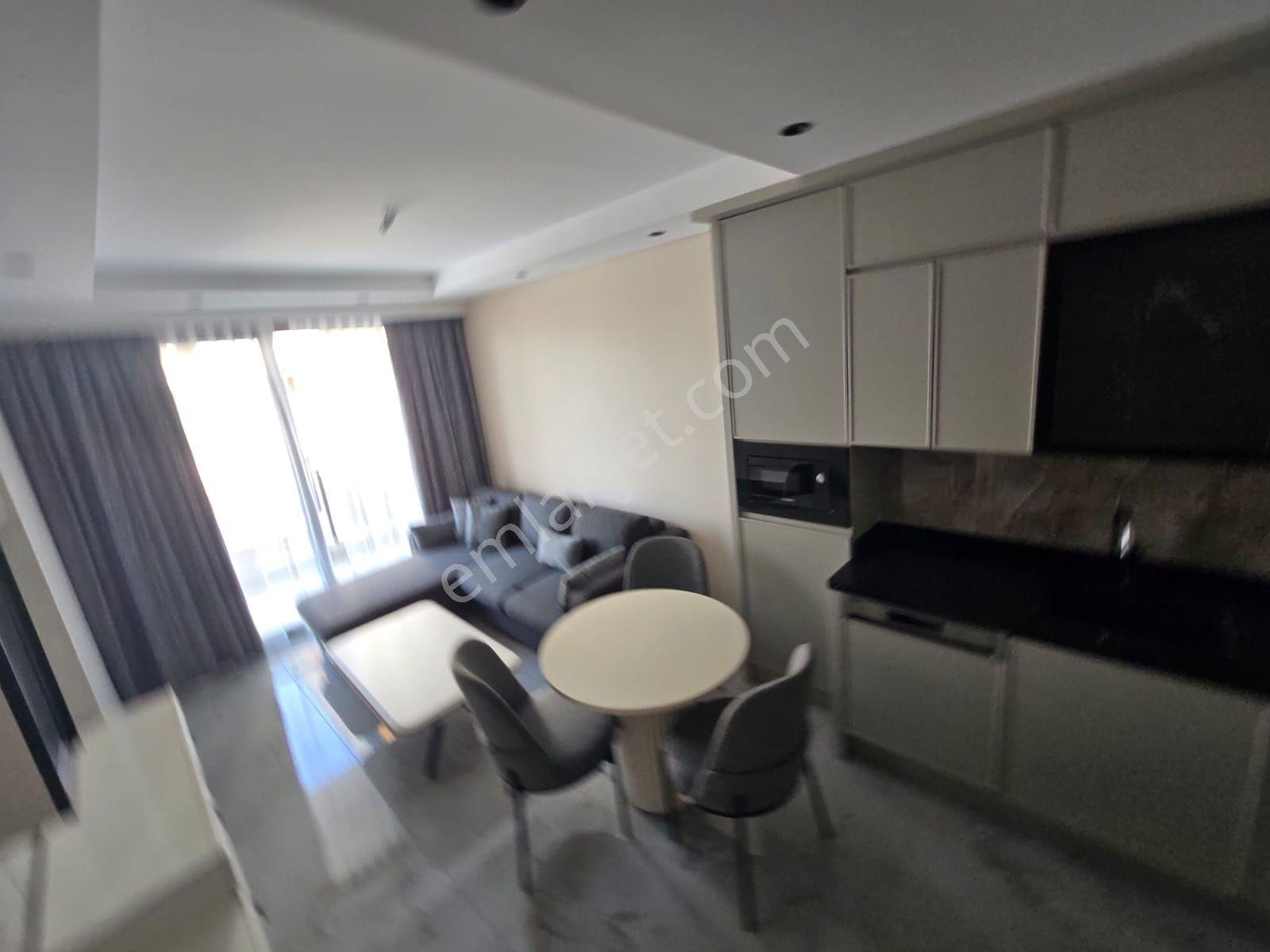Alanya Oba Mah Kiralık Luks Sitede 1+1 Daire - Görsel 35