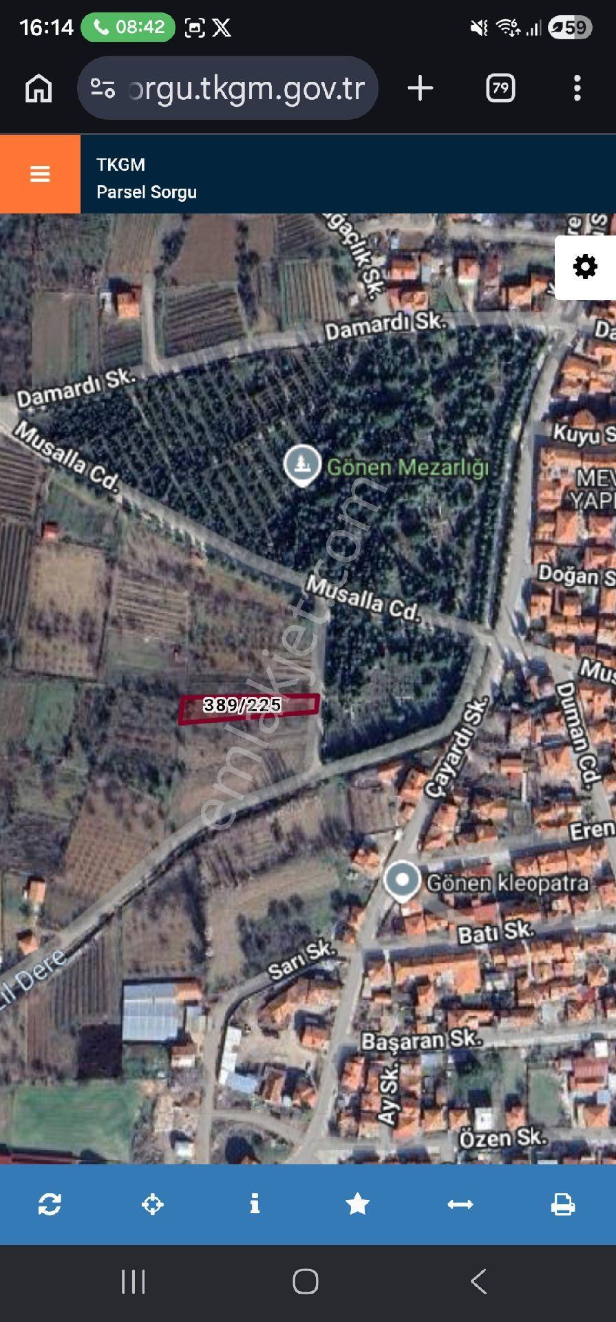 Gönen'de Yerleşim Yerine Çok Yakın Fırsat Arazi! - Görsel 2