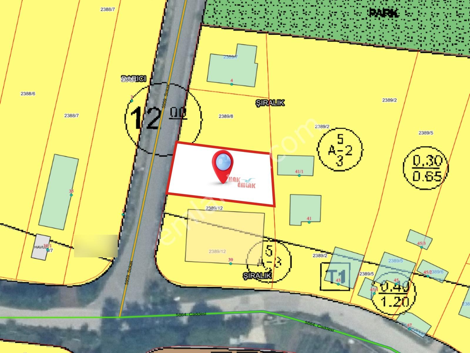 Hak Emlakta Yatırımlık Villa Yapımına Uygun 533m² Prestijli Arsa - Görsel 15