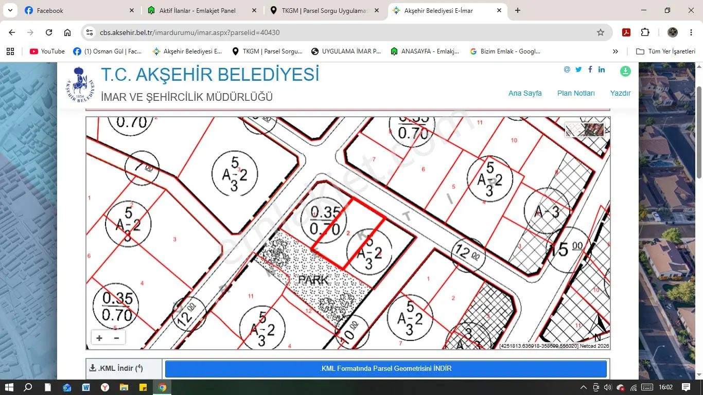 Bizim Emlak'tan Atakentte Muhteşem Konumda Mekrze Yakın 2 Kat İmarlı - Görsel 2
