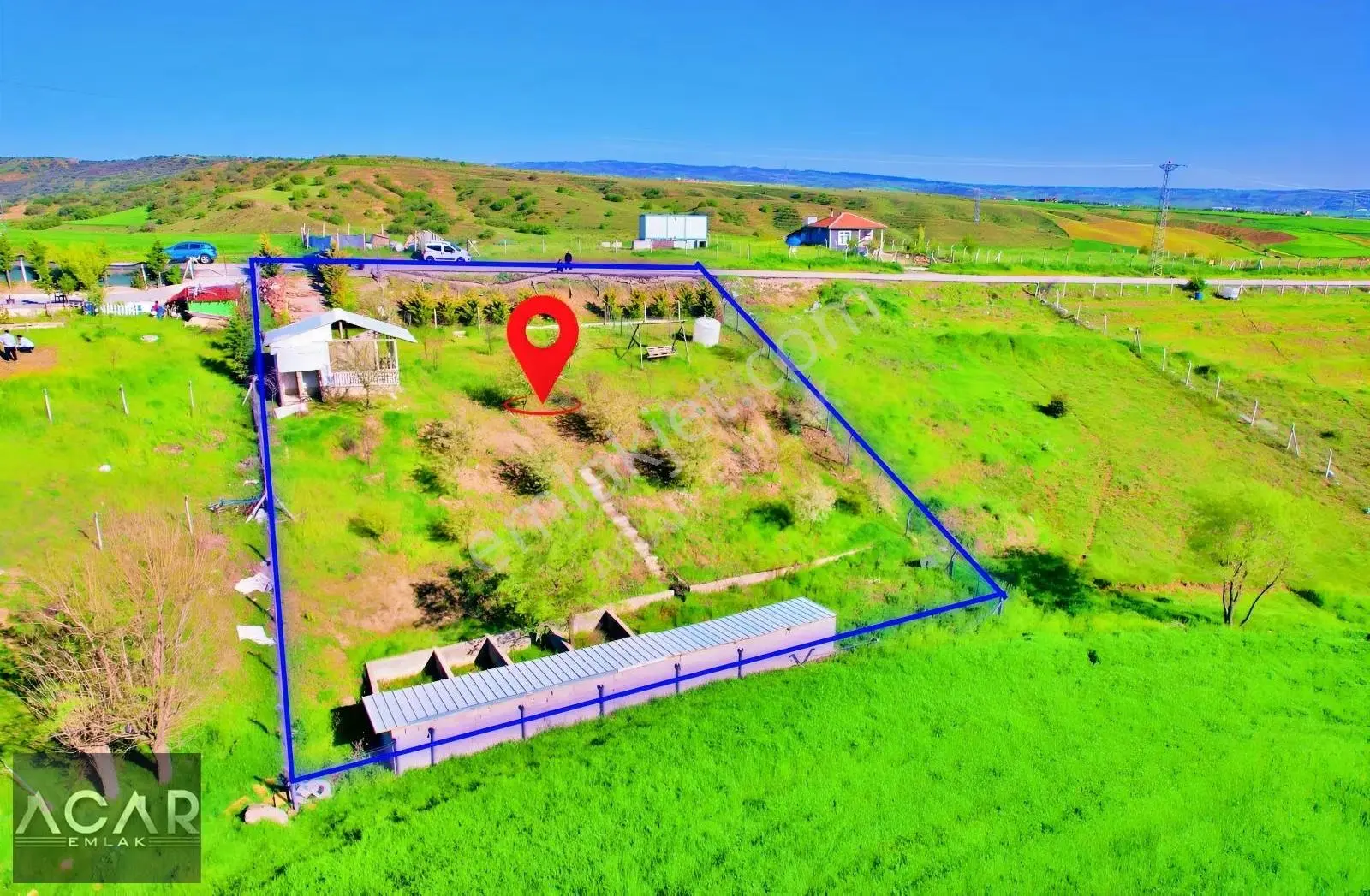 **acar Emlak**kaçmaz Fırsat 1270m2 Manzaraya Hakim Kupon Yer ** - Görsel 2