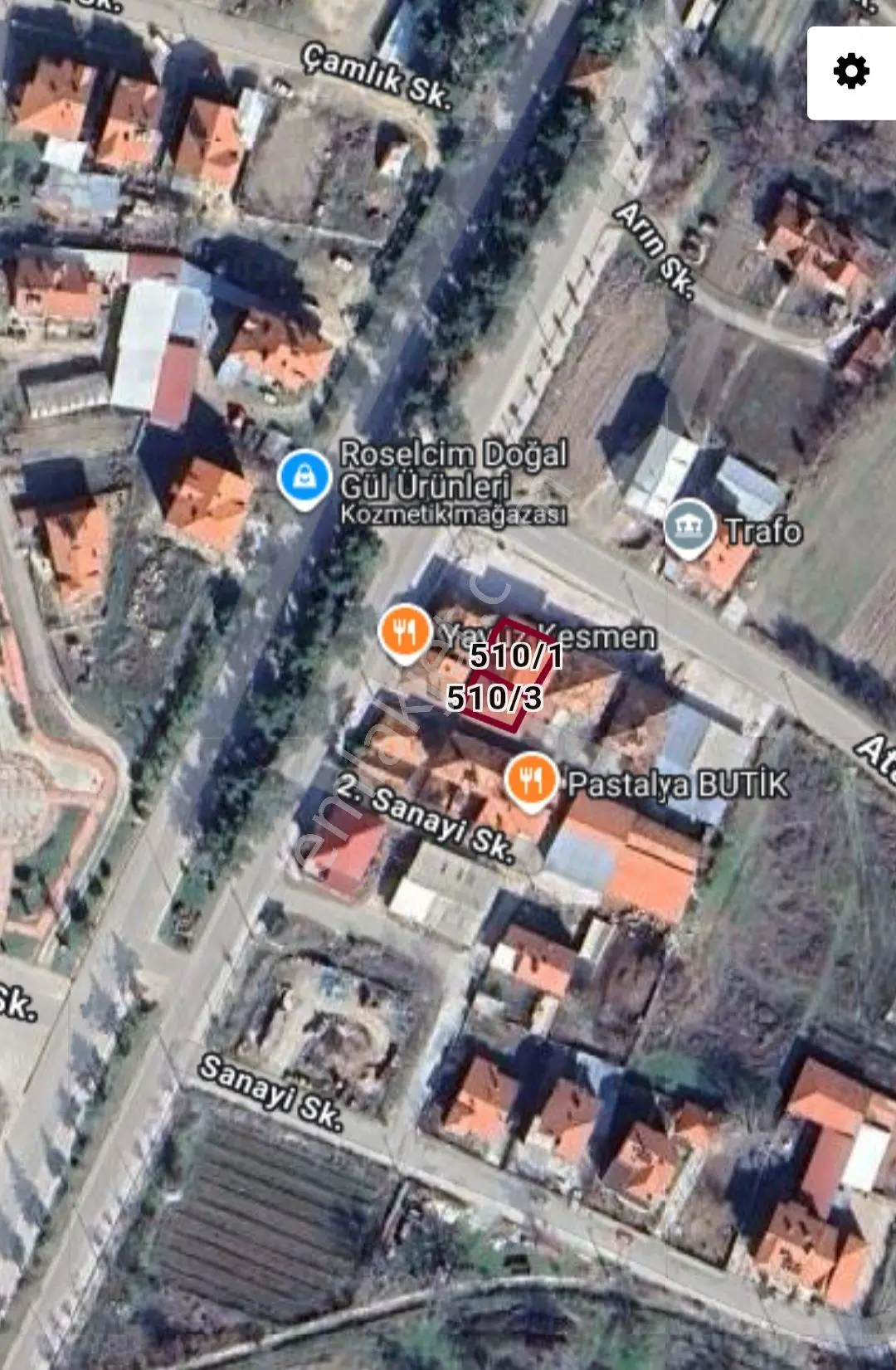 Gönen'de Satılık Hızar İş Yeri Ve Üstünde 2 Adet Eski Ev - Görsel 2