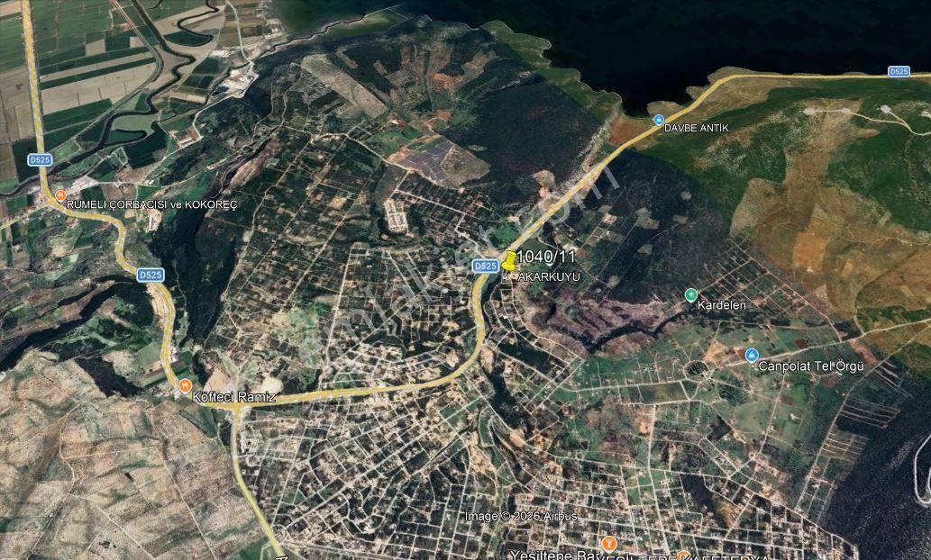 Didim Akyeniköy Mahallesi Seyrantepe Mevkisinde 589 M2 Arsa - Görsel 3