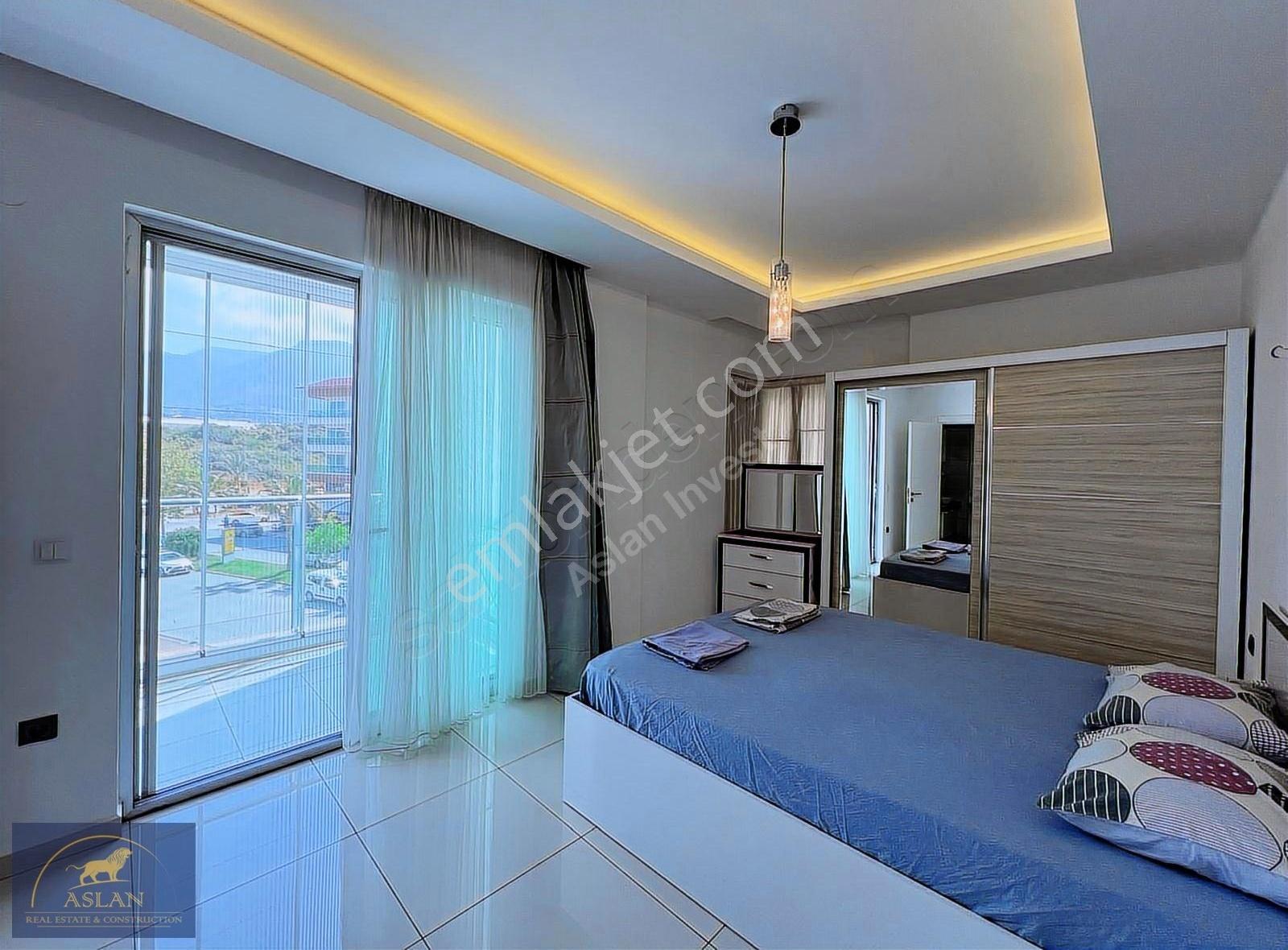 Alanya Kestelde Denize Sıfır Eşyalı 2+1 Daire - Görsel 13