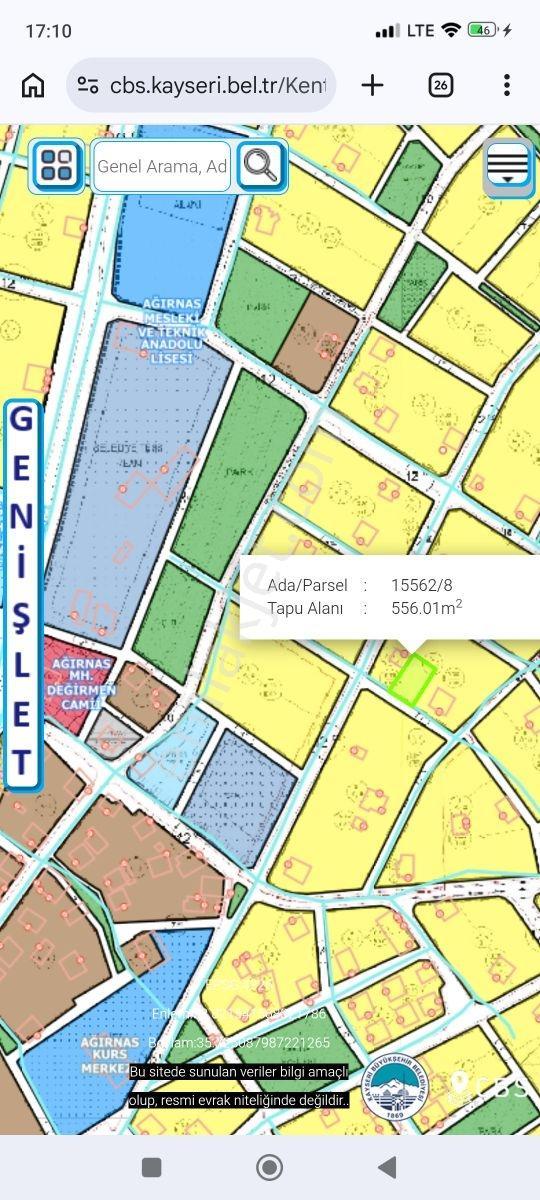 Pratik Den // Ağırnas Da 556 M2 Villa Parseli