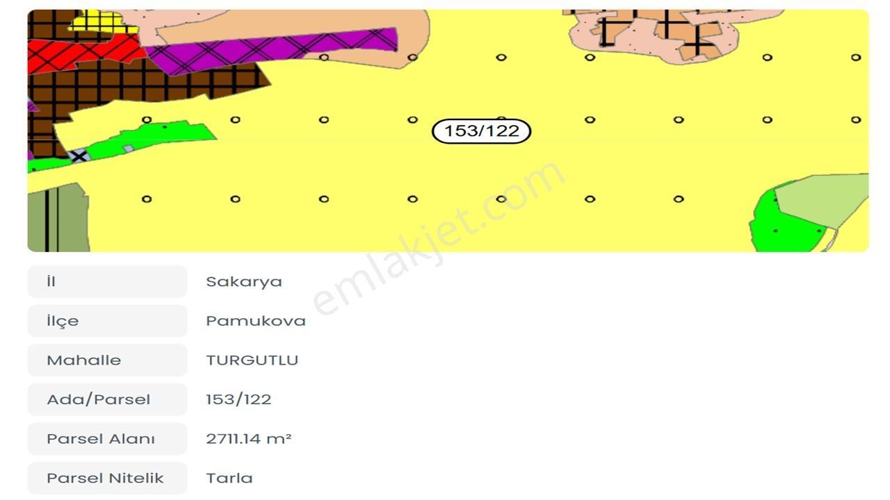 Pamukova Turgutluda Yht Hattı Yanında Fırsat 2.711 M² Tarla - Görsel 5