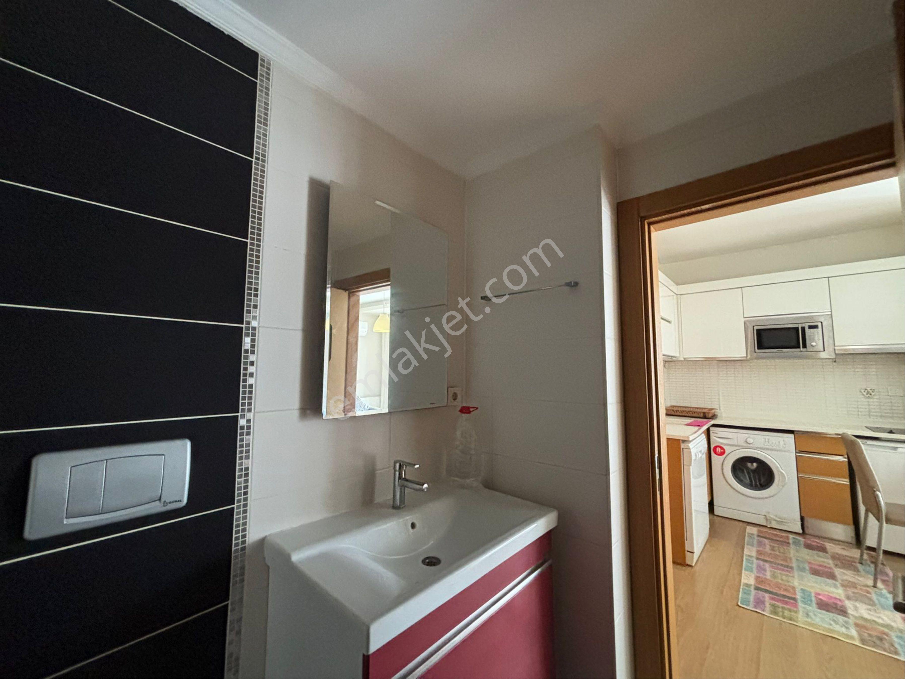 Bornova Myvia’da Havuzlu 7/24 Güvenlikli 1+1 Kiralık Eşyalı Daire - Görsel 22