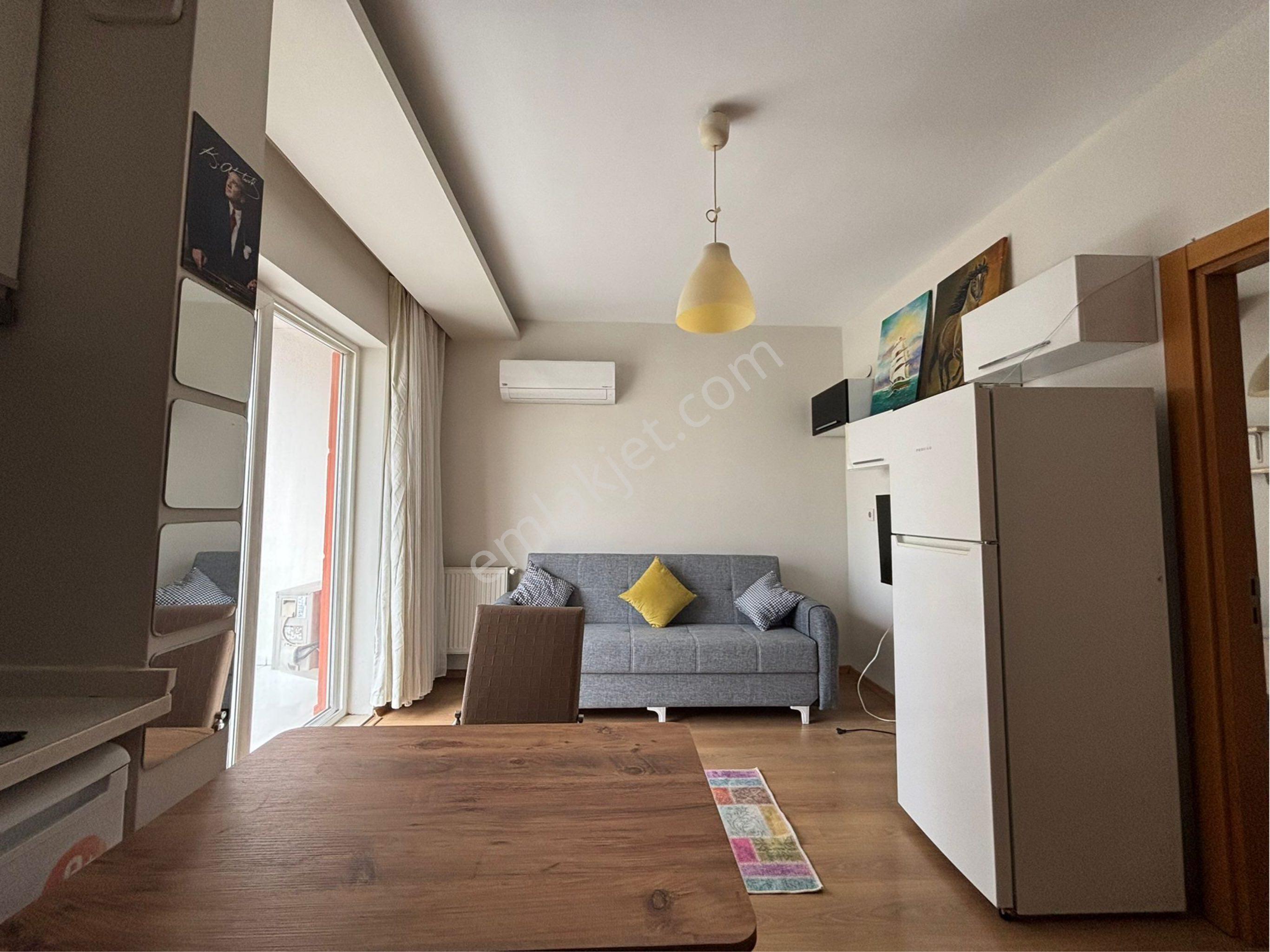 Bornova Myvia’da Havuzlu 7/24 Güvenlikli 1+1 Kiralık Eşyalı Daire - Görsel 33