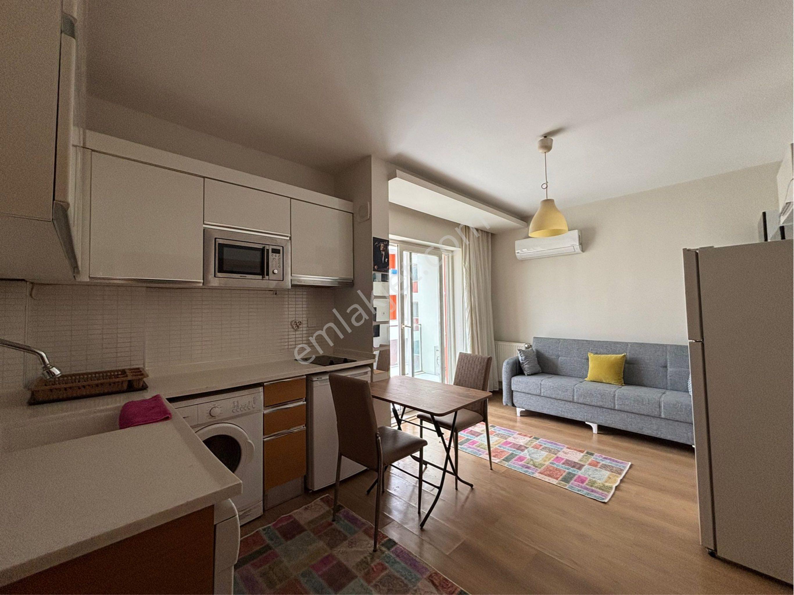 Bornova Myvia’da Havuzlu 7/24 Güvenlikli 1+1 Kiralık Eşyalı Daire - Görsel 35