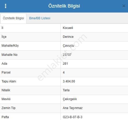 Kozanovadan Derince Çavuşluda 3404 M² %5 İmarlı Satılık Arsa - Görsel 3
