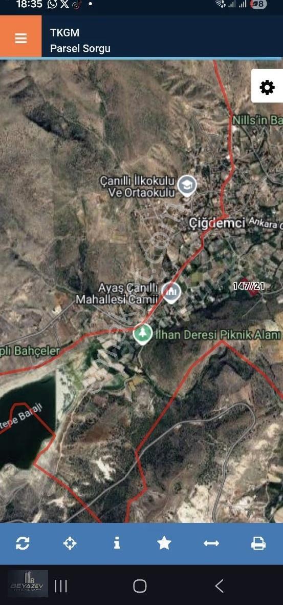 Çanıllı Da Arsa Tapulu Elektirik Su 1150m2 Arac Takasli - Görsel 8