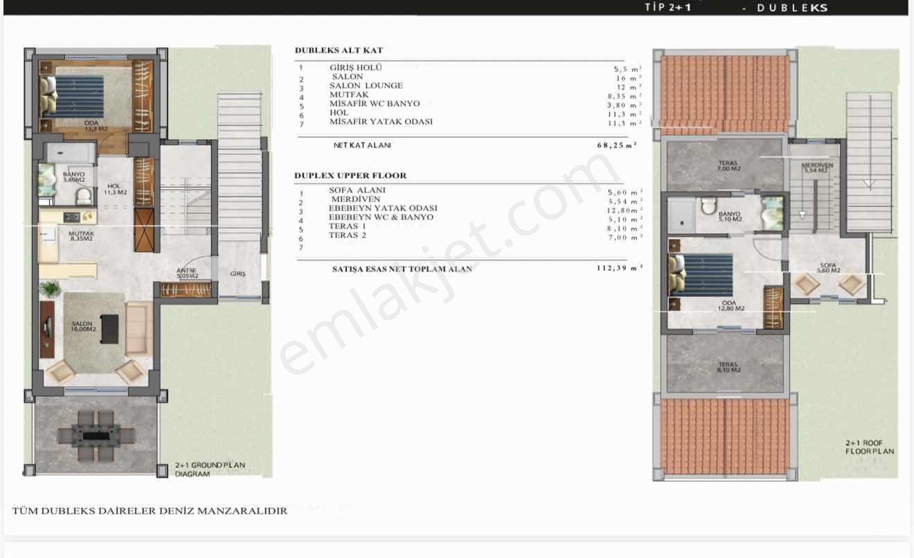 Çeşme Dalyan Havuzlu Lüx Sitede Satılık 1+1 Satılık Daire - Görsel 3