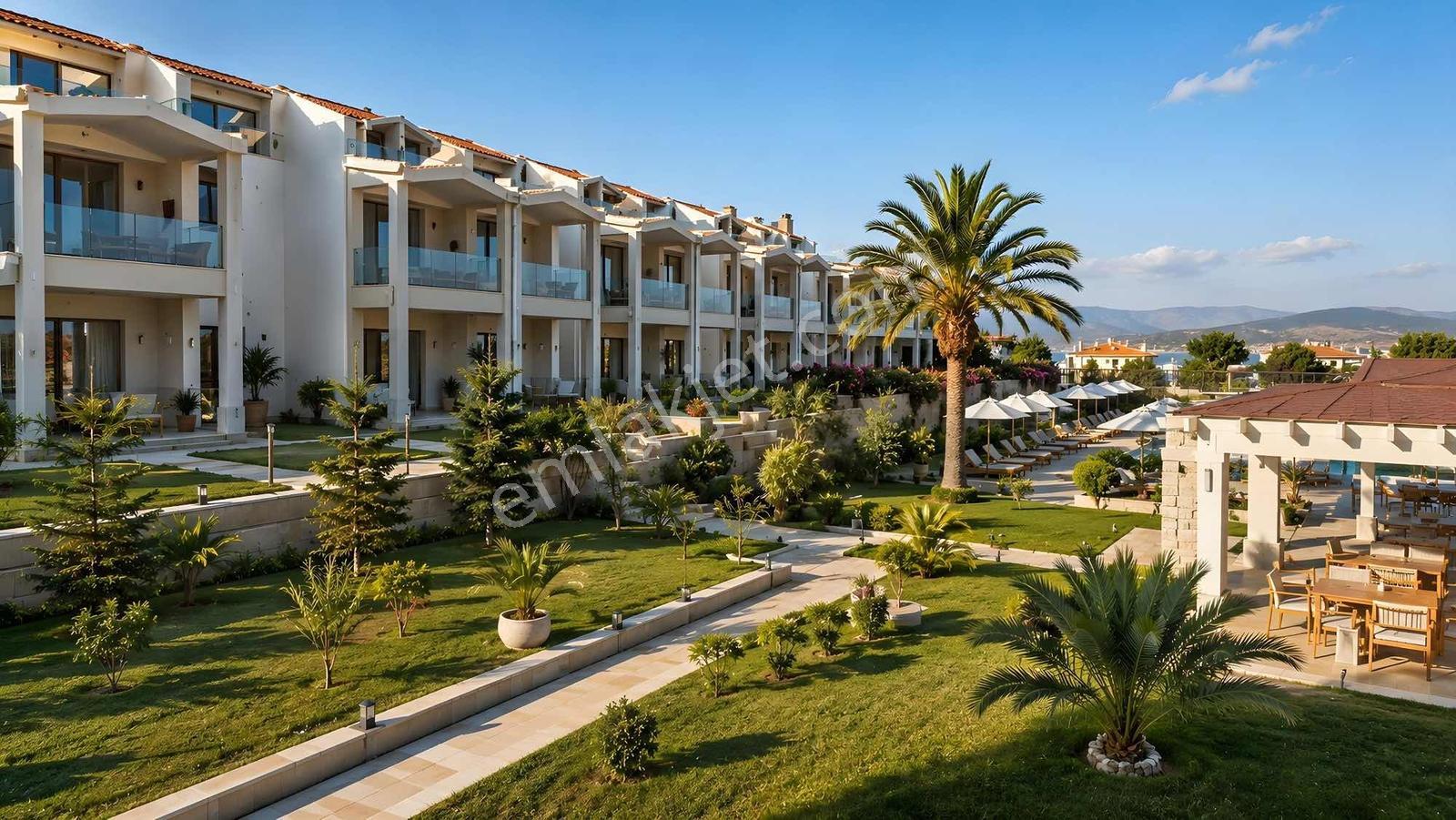 Çeşme Dalyan Havuzlu Lüx Sitede Satılık 1+1 Satılık Daire - Görsel 10