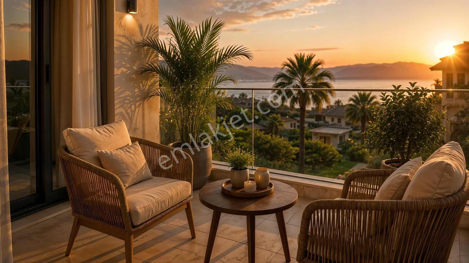 Çeşme Dalyan Havuzlu Lüx Sitede Satılık 1+1 Satılık Daire - Görsel 8