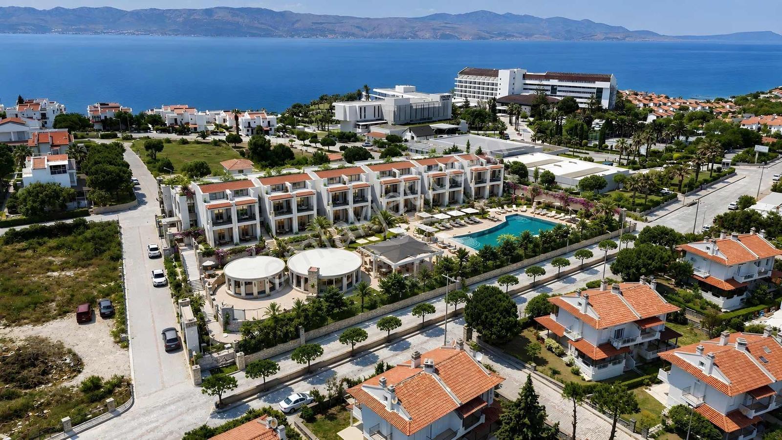Çeşme Dalyan Havuzlu Lüx Sitede Satılık 1+1 Satılık Daire - Görsel 4