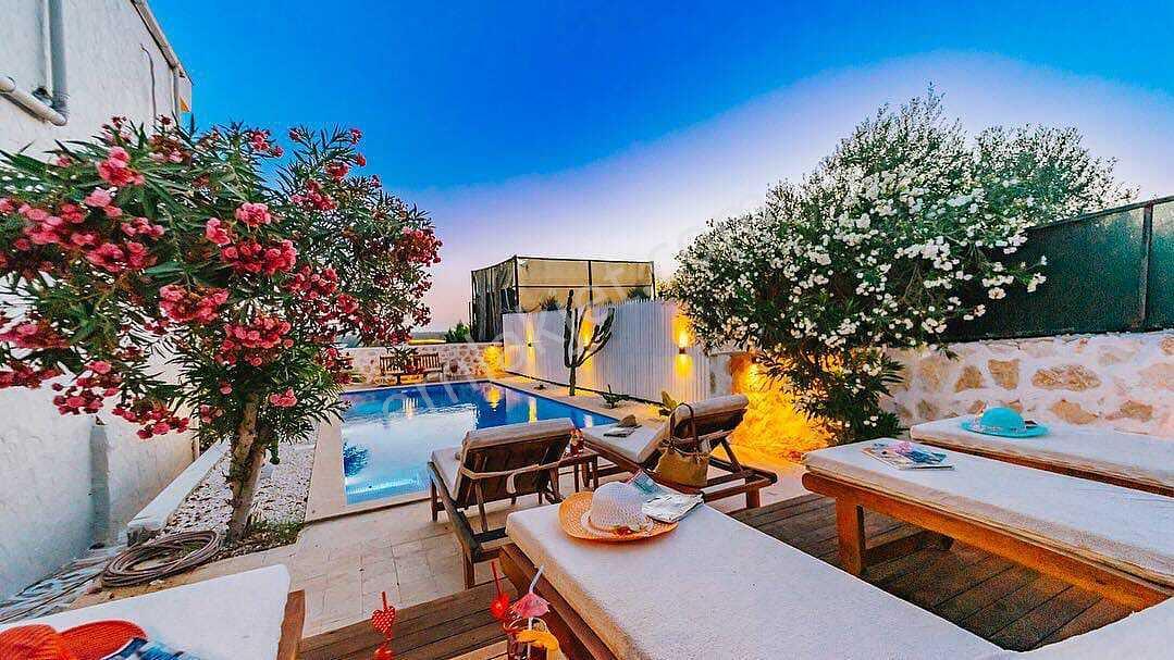 Antalya Kaş’ta Patara Plajı’na Yakın Havuzlu Ve Eşyalı Villa - Görsel 8