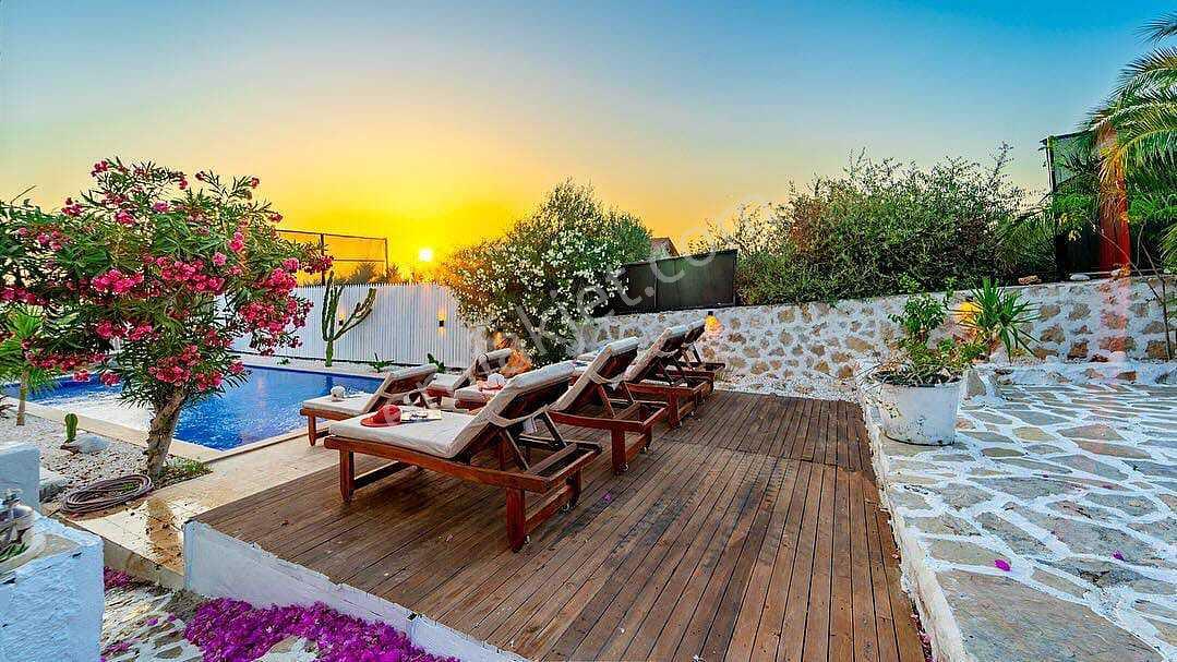 Antalya Kaş’ta Patara Plajı’na Yakın Havuzlu Ve Eşyalı Villa - Görsel 9