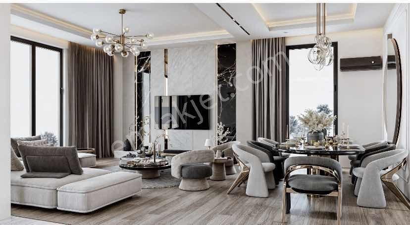 İncek'te Bagımsız Havuzlu Ultra Lüks 7+1 Özel Tasarım Villa - Görsel 32
