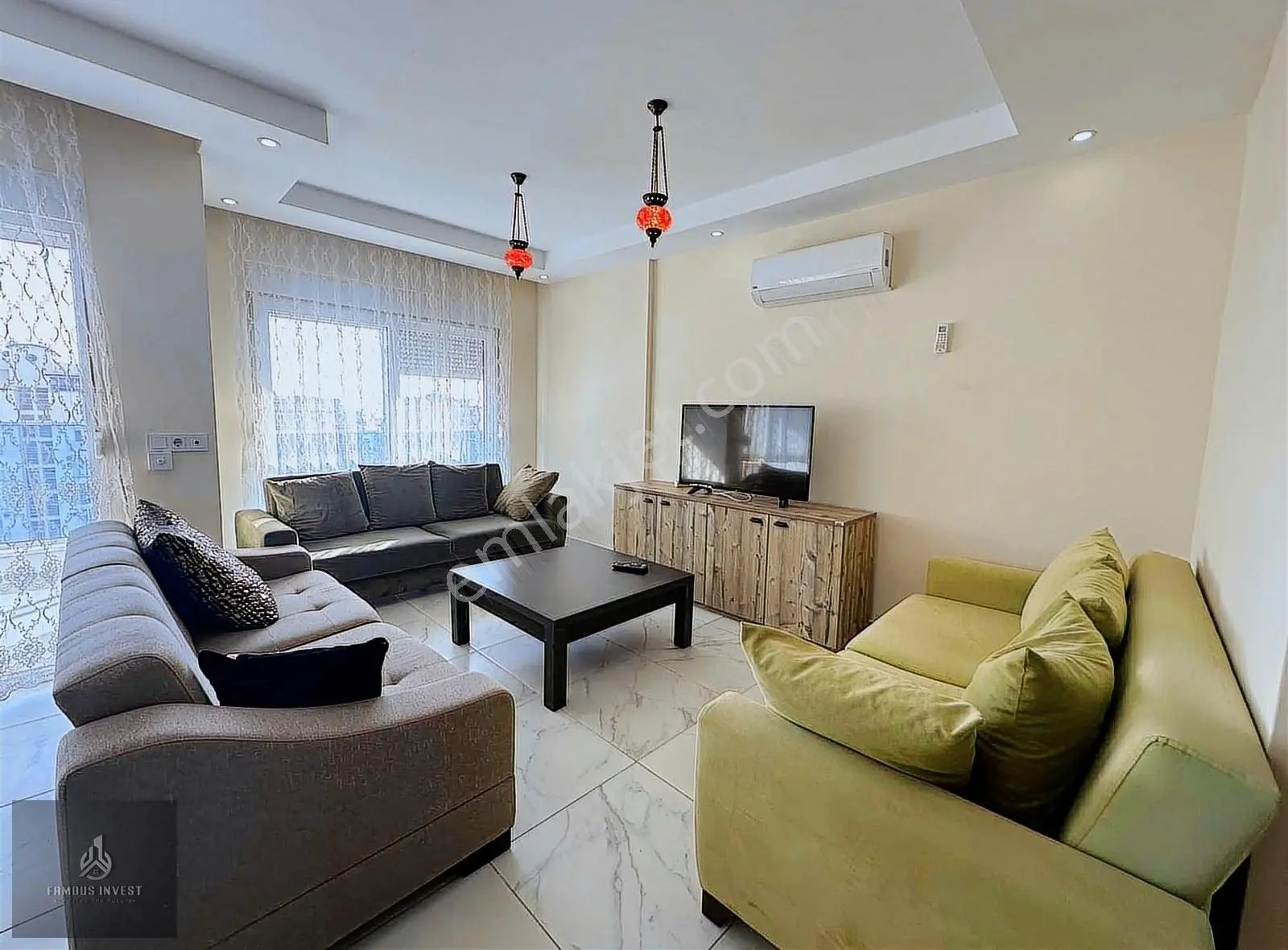 Mahmutlar Deniz Manzaralı 2+1 Full Eşyalı Kiralık Dubleks Daire - Görsel 2