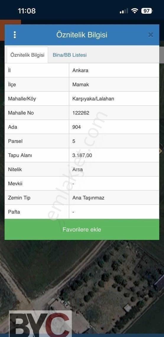 Lalahan Karşıyaka Mah Sinde Kaçırılmıycak 370 M2 İmarlı Arsa - Görsel 2