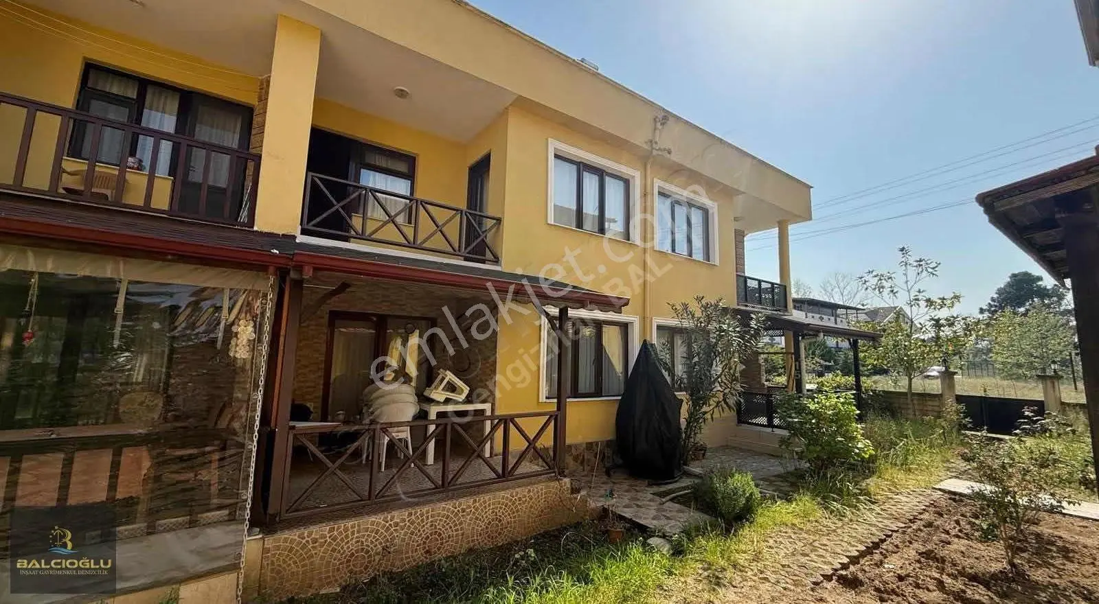 Balcıoğlundan Güneş Sitesinde Uygun Fiyatlı 3+1 Triplex Villa