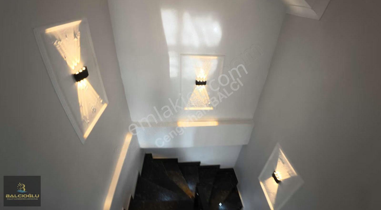 Balcıoğlundan Satılk Denize 80m Havuzlu Bahçli Lüx Triplex Villa - Görsel 14