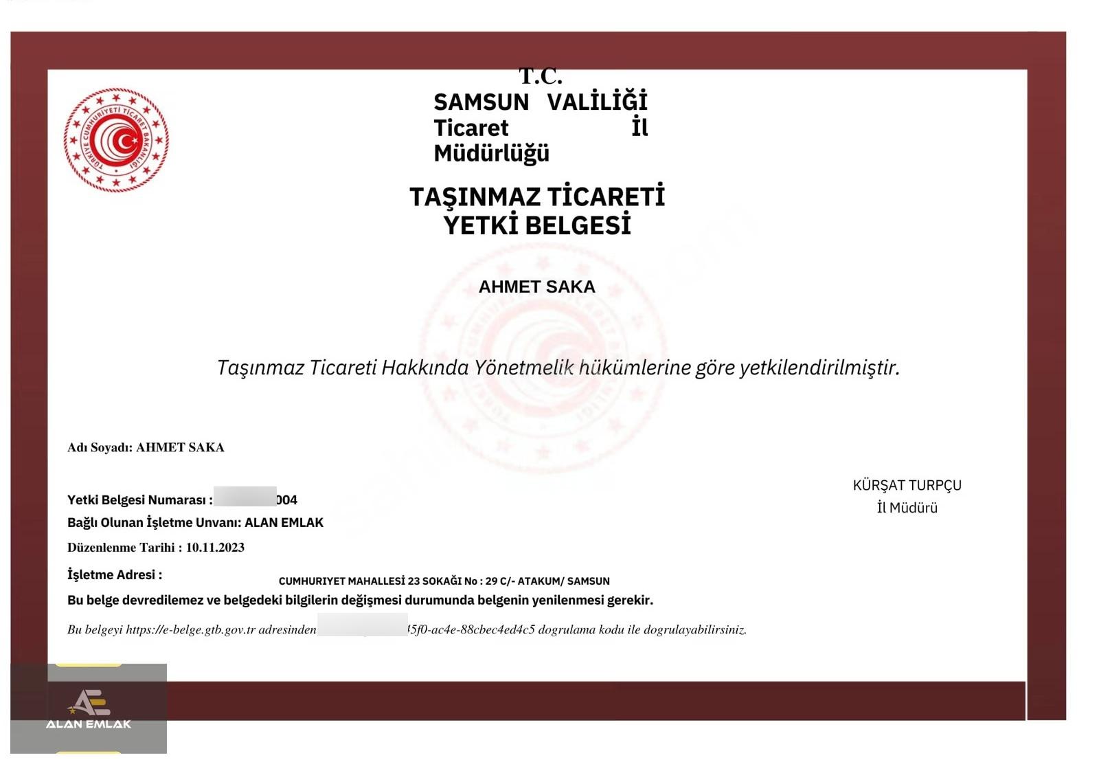 Alan Emlak;yörükler'de,406 M2,mükemmel Konumda ,villalık Arsa - Görsel 6