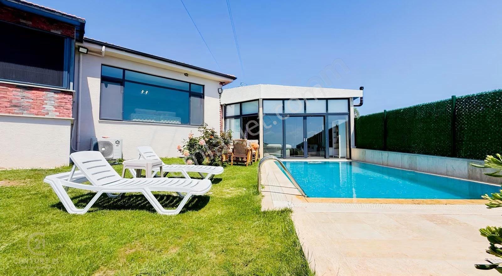 Erdek'te Deniz Manzaralı Kış Bahçeli Havuzlu 710 M2 Modern Villa - Görsel 2