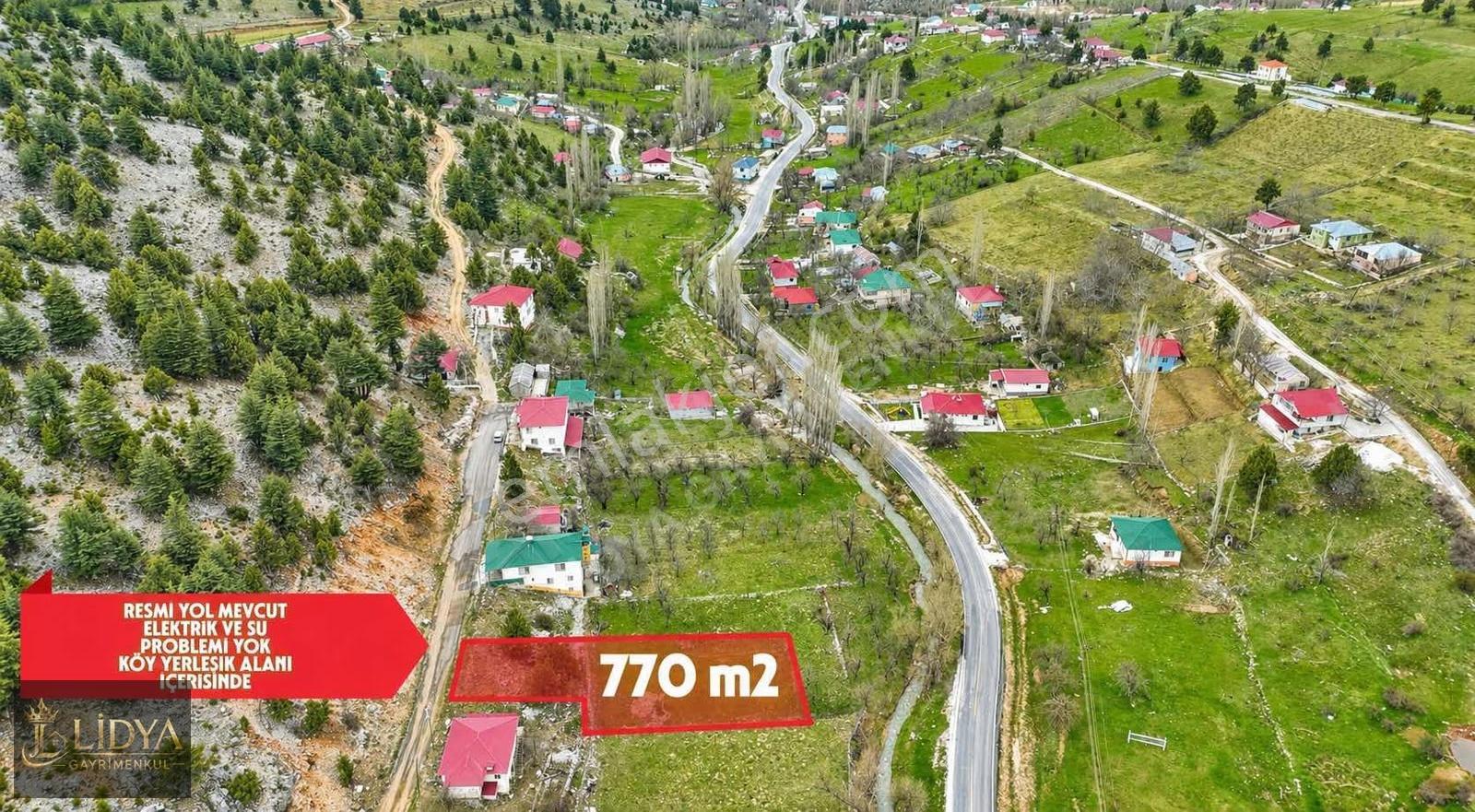 Lidya'dan Toros Yaylasında 770 M2 Satılık Arsa