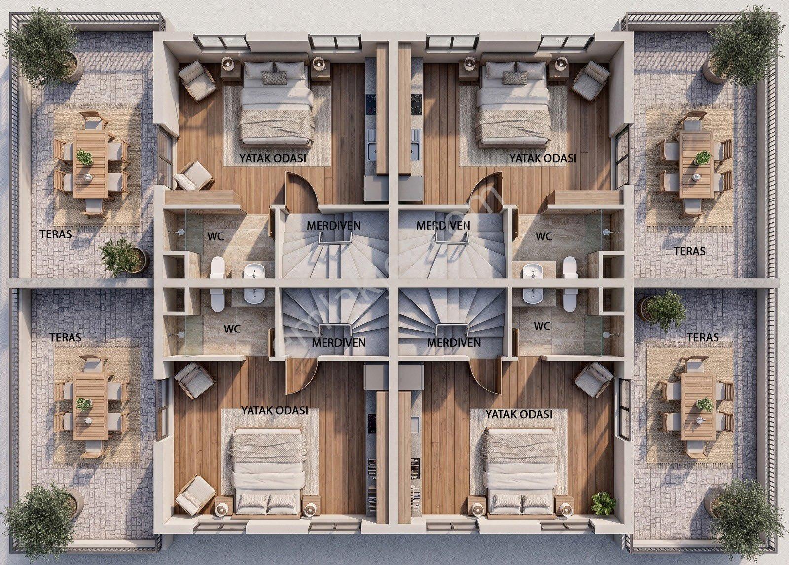200 M2 Satılık Villa - Görsel 6