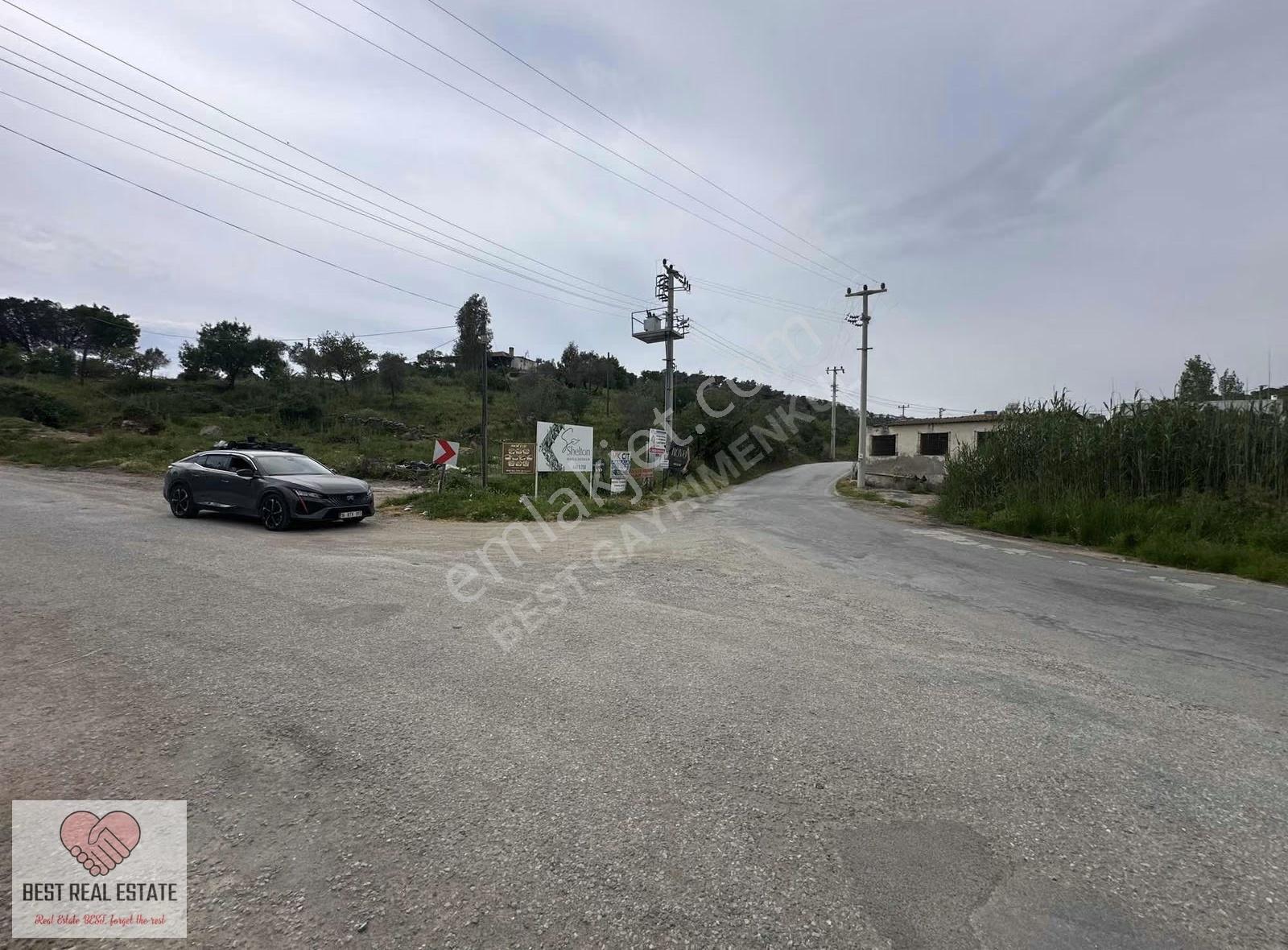Milas Bodrum Boğaziçi'nde Elektrik Su Hazır 2575m² Satılık Tarla - Görsel 14