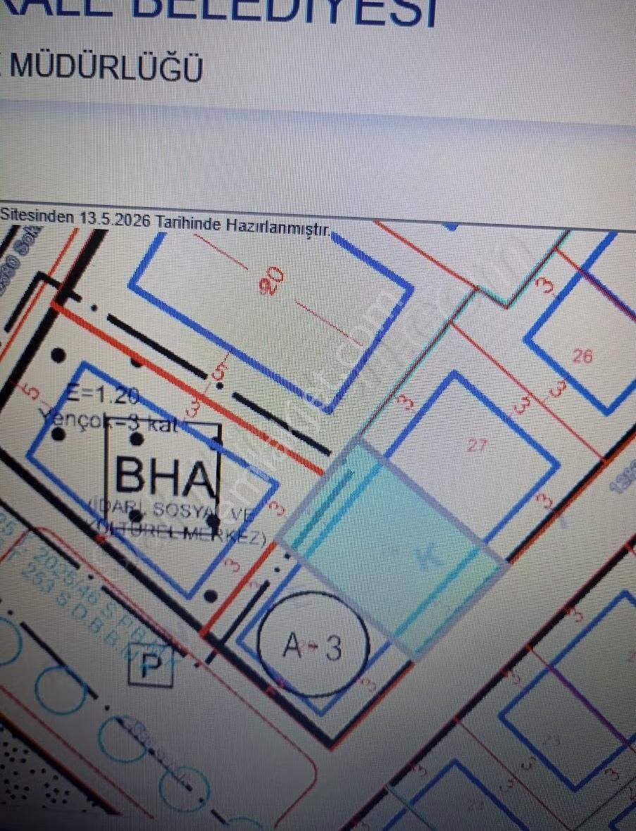 Kuşpınar'da 6 Apartlık Arsa