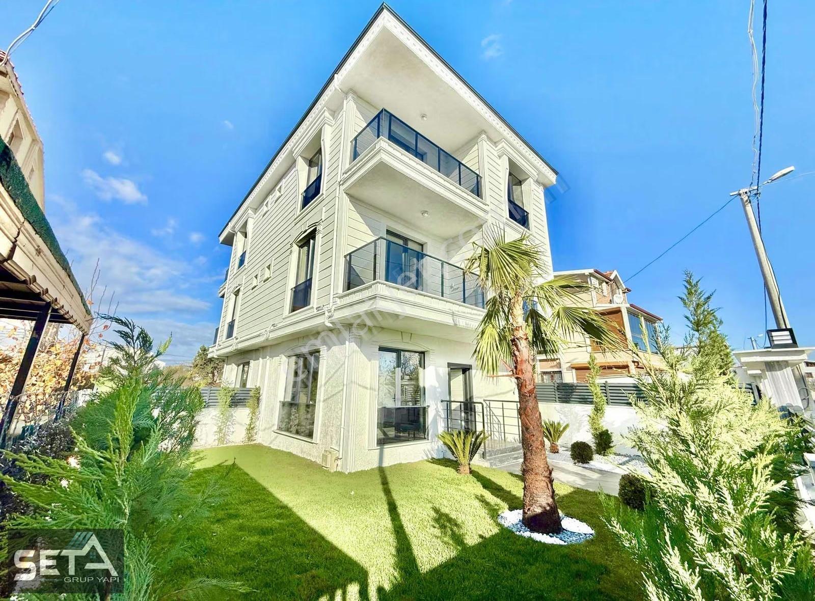 ▃▅▇seta Grup▇▅▃denize Yakın Geniş Bahçli 4+1 Lüks Villa - Görsel 17