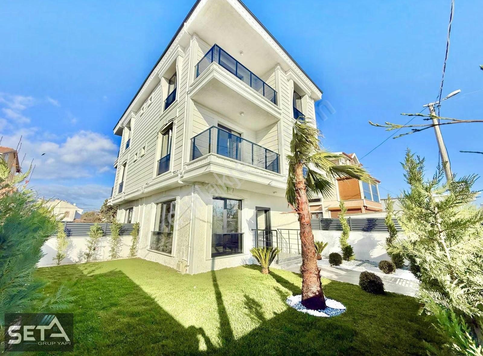 ▃▅▇seta Grup▇▅▃denize Yakın Geniş Bahçli 4+1 Lüks Villa - Görsel 22